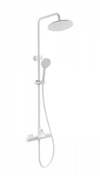 Душевая стойка Wonzon & Woghand WW-C3017-A-MW матовая белая