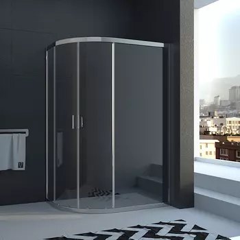 Душевой уголок Veconi Rovigo 120х80, хром (RV03-12080A-01-19C1)