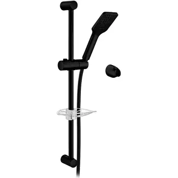 Душевой гарнитур E.C.A. Tiera черный матовый