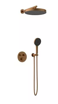 Душевой комплект AltroBagno Bilancia 040417 RaSp С ВНУТРЕННЕЙ ЧАСТЬЮ, матовая медь
