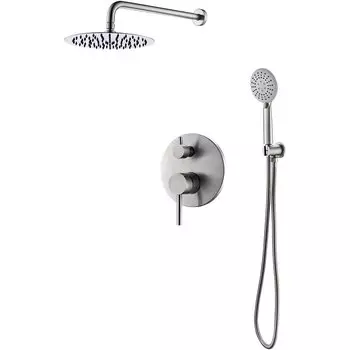 Душевой комплект BelBagno Etna сатин (ETNA-SET-DDS-IN)