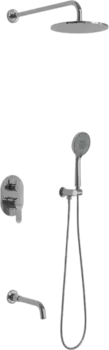 Душевой комплект Berges Ventas 3R хром