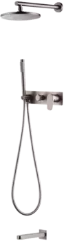 Душевой комплект Boheme Spectre 454-2-NB nickel brush