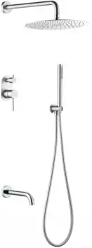 Душевой комплект Boheme Uno 464-2-CR хром