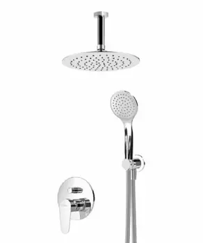 Душевой комплект Cezares хром сатинированный