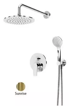 Душевой комплект Cezares Nautic золото