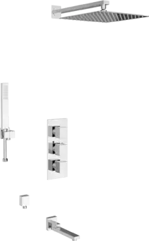 Душевой комплект D&K Bayern.Liszt термостатический хром