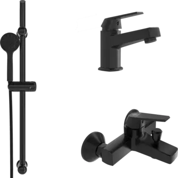 Душевой комплект DIWO Смоленск 3 в 1 два смесителя + душевой гарнитур