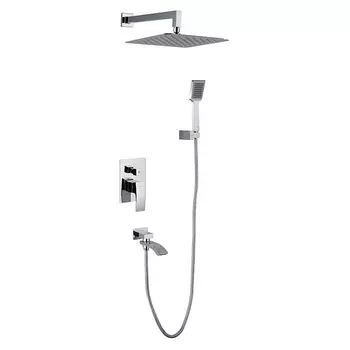 Душевой комплект Gappo G07-6 G7107 С ВНУТРЕННЕЙ ЧАСТЬЮ, хром