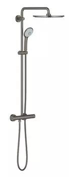 Душевой комплект Grohe Euphoria XXL с термостатом, темный графит, матовый (26075AL0)