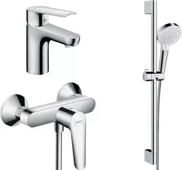 Душевой комплект Hansgrohe SET Logis E 70 b