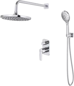 Душевой комплект IDDIS Ray RAYSB02i67 С ВНУТРЕННЕЙ ЧАСТЬЮ, хром