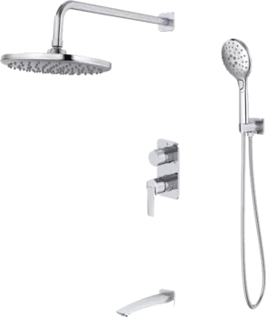 Душевой комплект IDDIS Ray RAYSB03i68 С ВНУТРЕННЕЙ ЧАСТЬЮ, хром