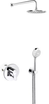 Душевой комплект Kludi Pure&Easy 376400565 С ВНУТРЕННЕЙ ЧАСТЬЮ