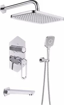 Душевой комплект Lemark Prizma LM3922C С ВНУТРЕННЕЙ ЧАСТЬЮ