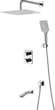 Душевой комплект Lemark Yeti LM7842С С ВНУТРЕННЕЙ ЧАСТЬЮ