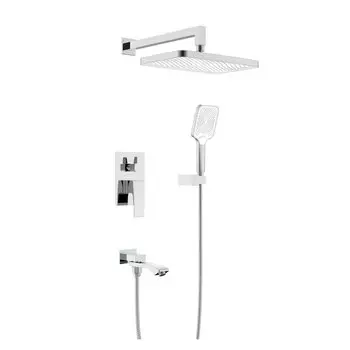 Душевой комплект Raglo R01.27 С ВНУТРЕННЕЙ ЧАСТЬЮ, хром