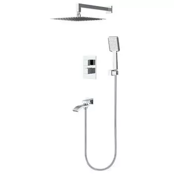 Душевой комплект Gappo G07 G7107-40 С ВНУТРЕННЕЙ ЧАСТЬЮ, хром