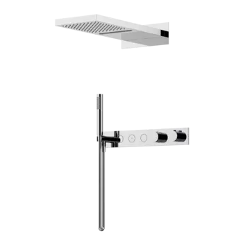 Душевой комплект Sancos Linn SC9023CH С ВНУТРЕННЕЙ ЧАСТЬЮ, хром