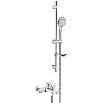 Душевой комплект со смесителем Swedbe Venado хром глянцевый
