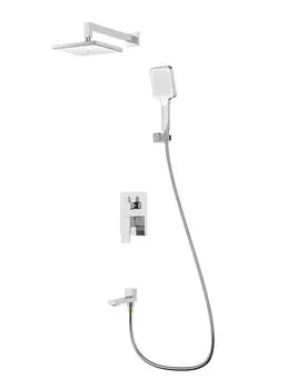 Душевой комплект Splenka S01 S01.27 С ВНУТРЕННЕЙ ЧАСТЬЮ, хром