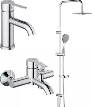 Душевой комплект STWORKI by Damixa Стокгольм HFSG97000 + HFSG10000 + HFSG02100