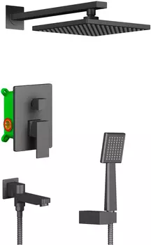Душевой комплект Timo Selene SX-3069/03SM черный