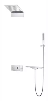 Душевой комплект Vincea Futura с термостатом хром