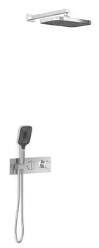 Душевой комплект Vincea с термостатом хром