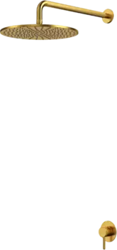 Душевой комплект WHITECROSS Y YSET01GLB С ВНУТРЕННЕЙ ЧАСТЬЮ, брашированное золото