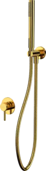 Душевой комплект WHITECROSS Y YSET02GL С ВНУТРЕННЕЙ ЧАСТЬЮ, золото