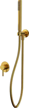 Душевой комплект WHITECROSS Y YSET02GLB С ВНУТРЕННЕЙ ЧАСТЬЮ, брашированное золото