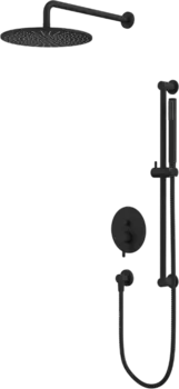 Душевой комплект WHITECROSS Y YSET05BL С ВНУТРЕННЕЙ ЧАСТЬЮ, черный