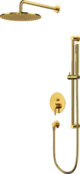 Душевой комплект WHITECROSS Y YSET05GL С ВНУТРЕННЕЙ ЧАСТЬЮ, золото