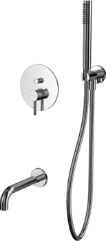 Душевой комплект WHITECROSS Y YSET06CR С ВНУТРЕННЕЙ ЧАСТЬЮ, хром