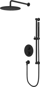 Душевой комплект WHITECROSS Y YSET09BL С ВНУТРЕННЕЙ ЧАСТЬЮ, черный