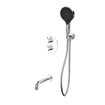 Душевой комплект WHITECROSS Y YSET10TOPCR С ВНУТРЕННЕЙ ЧАСТЬЮ, хром