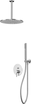 Душевой комплект WHITECROSS Y YSET12NIB С ВНУТРЕННЕЙ ЧАСТЬЮ, брашированный никель