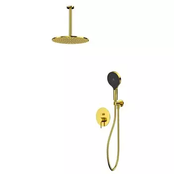 Душевой комплект WHITECROSS Y YSET12TOPGL С ВНУТРЕННЕЙ ЧАСТЬЮ, золото