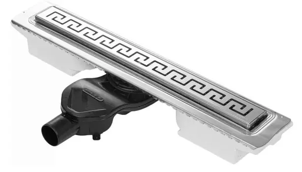 Душевой лоток Berges B1 Antik 70 хром глянцевый