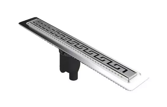 Душевой лоток Berges B1 Antik 70 хром глянцевый