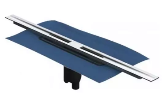 Душевой лоток Berges Simpel 80 хром матовый