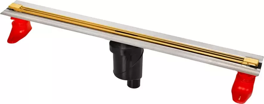 Душевой лоток Berges Super Slim 80 золото глянцевое