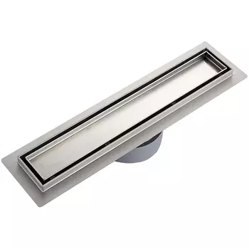 Душевой лоток Gappo хром с решеткой под плитку