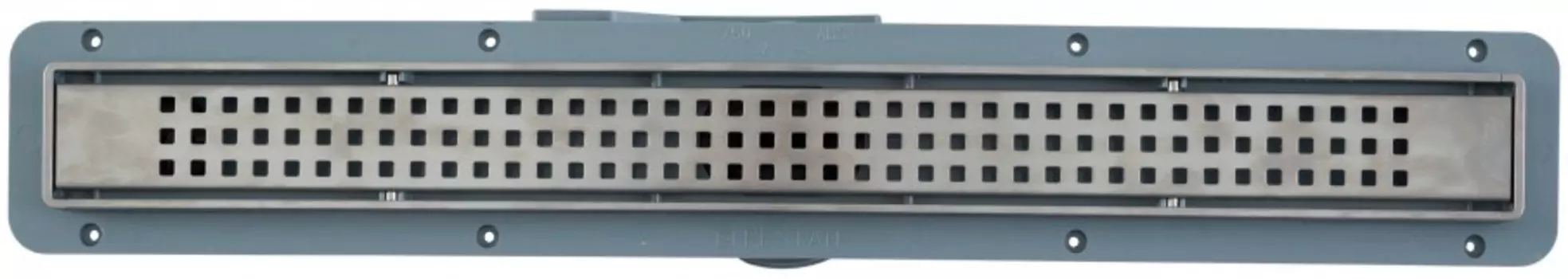 Душевой лоток Pestan Betto Net Line 75 хром матовый, с решеткой