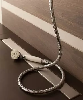 Душевой лоток Pestan Confluo Frameless Line 45 хром матовый