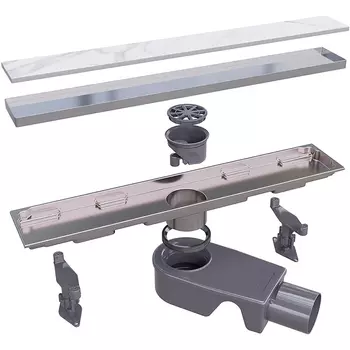 Душевой трап (лоток) RGW Shower Drain SDR-22 40 см, хром