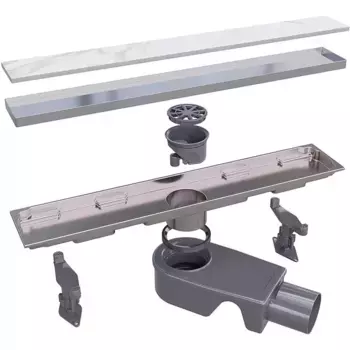 Душевой лоток RGW SDR Shower Drain 60 47212260-01 хром с решеткой