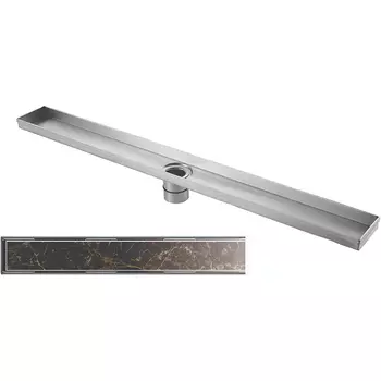 Душевой лоток RGW Shower Drain SDR-02-Q 80 без ножек под плитку
