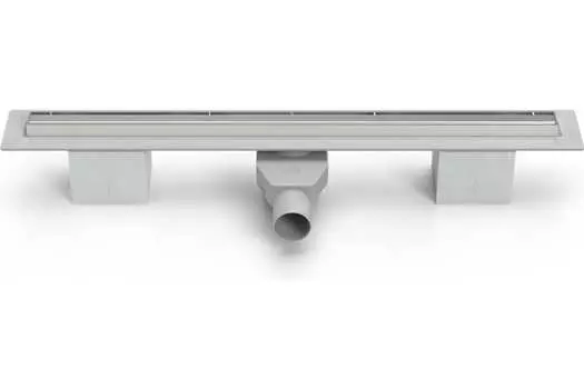 Душевой трап (лоток) Veconi Slim Line 700 хром матовый